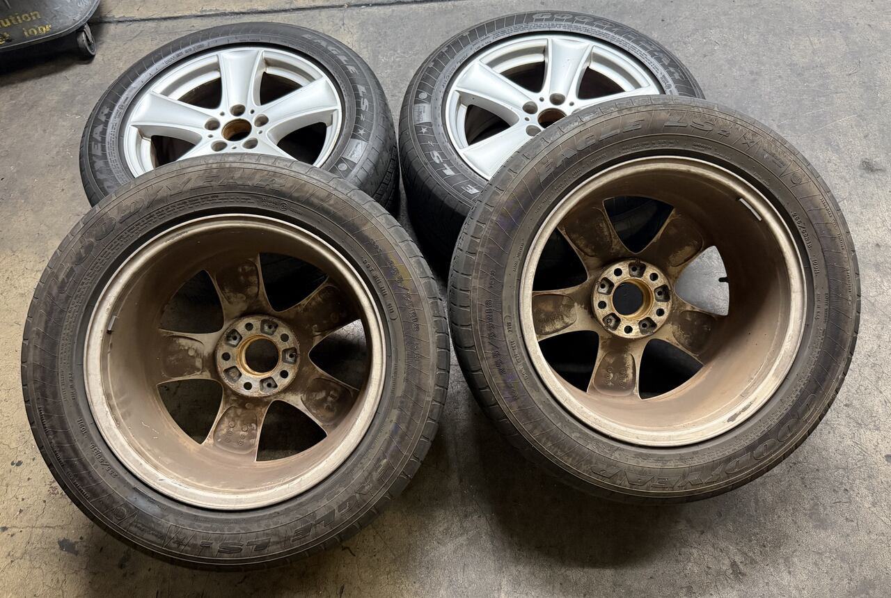 BMW E53 E70 X5 X6 8.5 X 18 ALLOY WHEELS RIMS 6770200