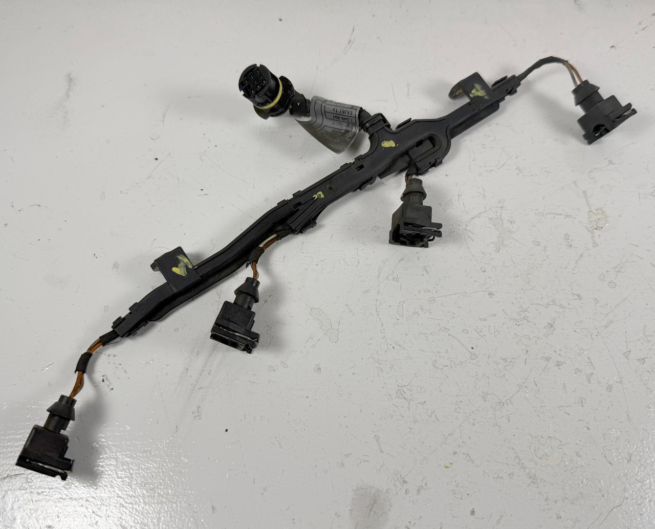 FUEL INJECTORS WIRE HARNESS BMW E60 E63 E64 550i 650i 750i  7549051