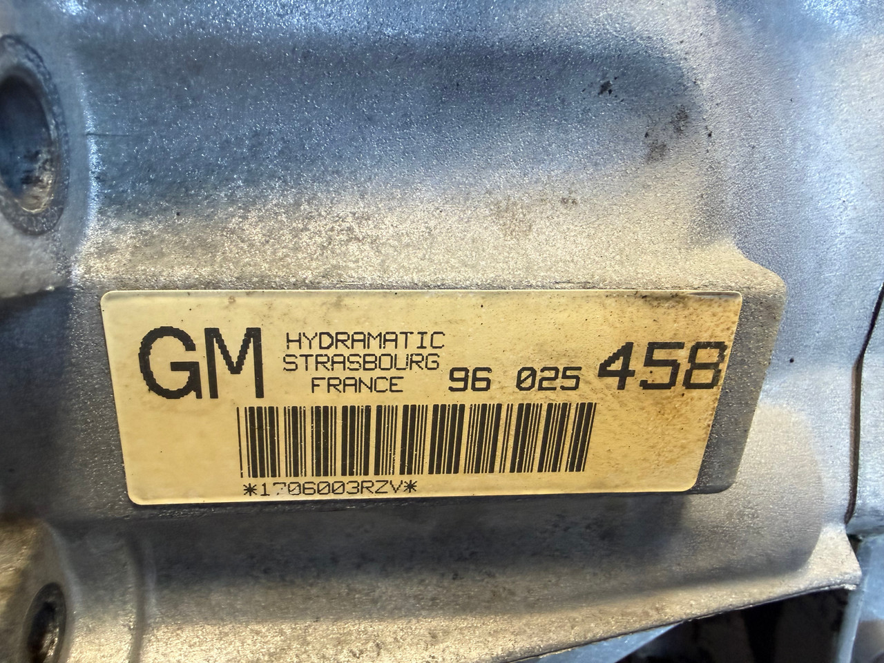 GM AUTOMATIC TRANSMISSION BMW E46 330i 325i 7527935