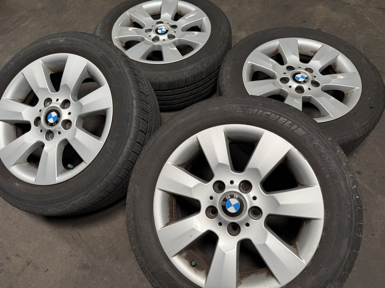 BMW E36 E46 325 323 318 Z3 7 X 16 ALLOY RIMS WHEELS 6766734