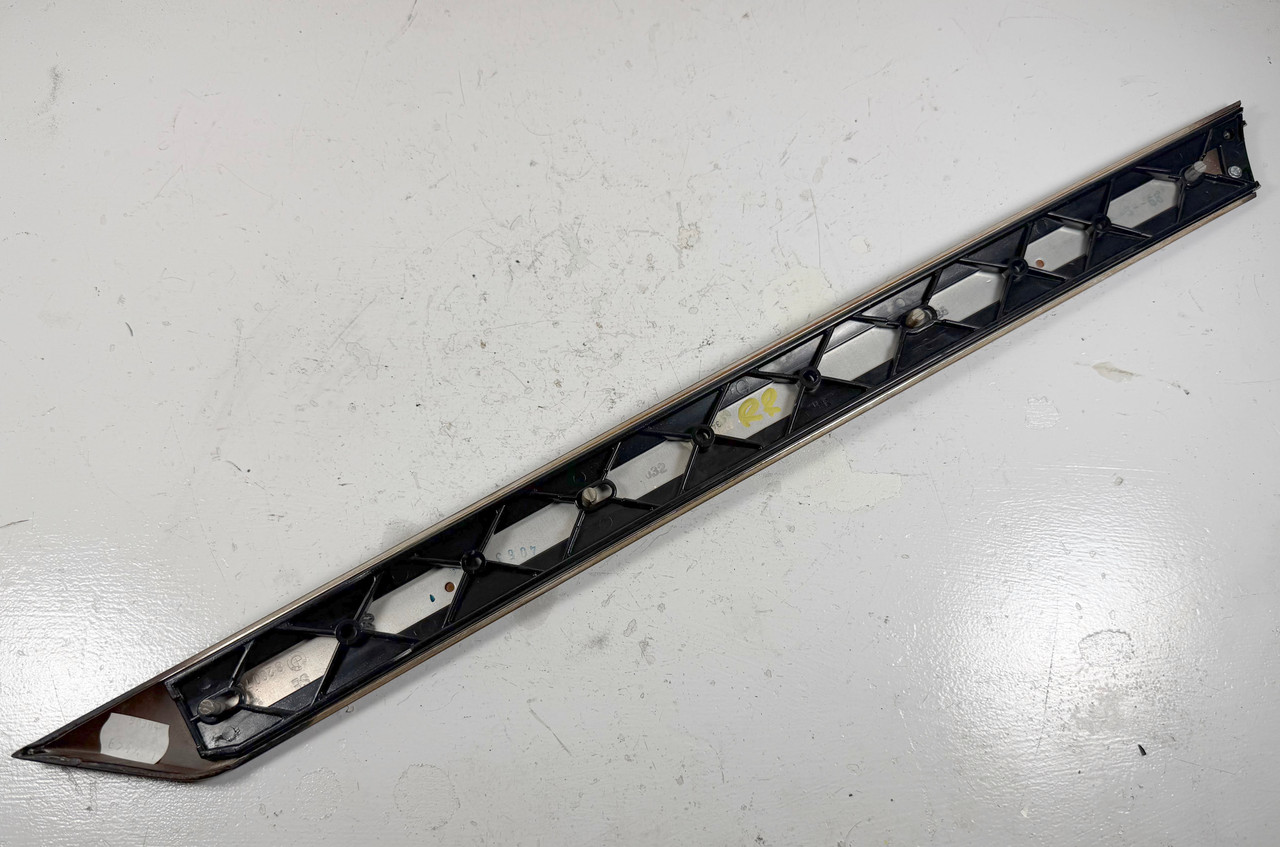 PASSENGER REAR DOOR CARD WOOD TRIM BMW E46 330i 325i 8200724