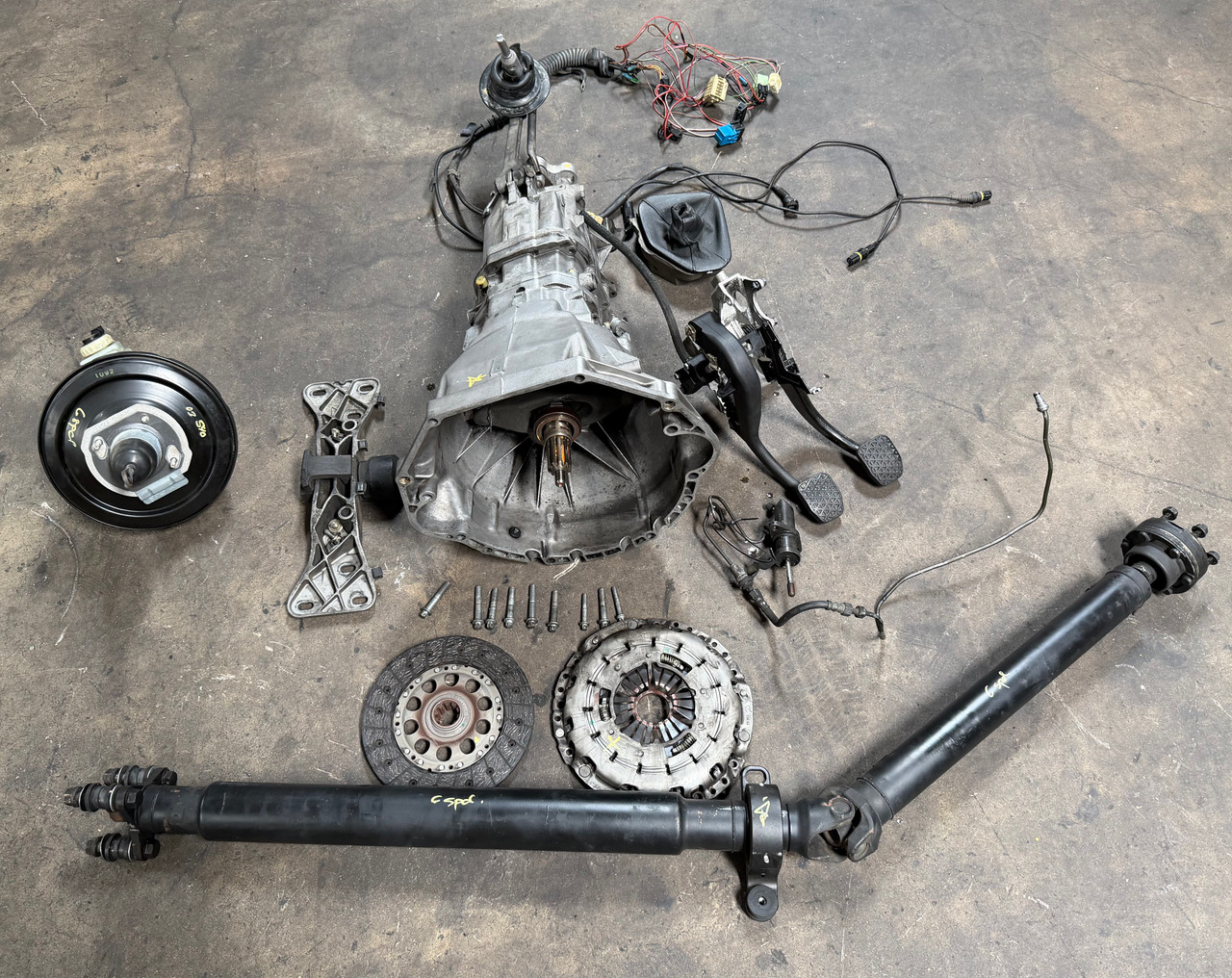 BMW E39 540i GETRAG 420G 6-SPEED MANUAL TRANSMISSION SWAP KIT