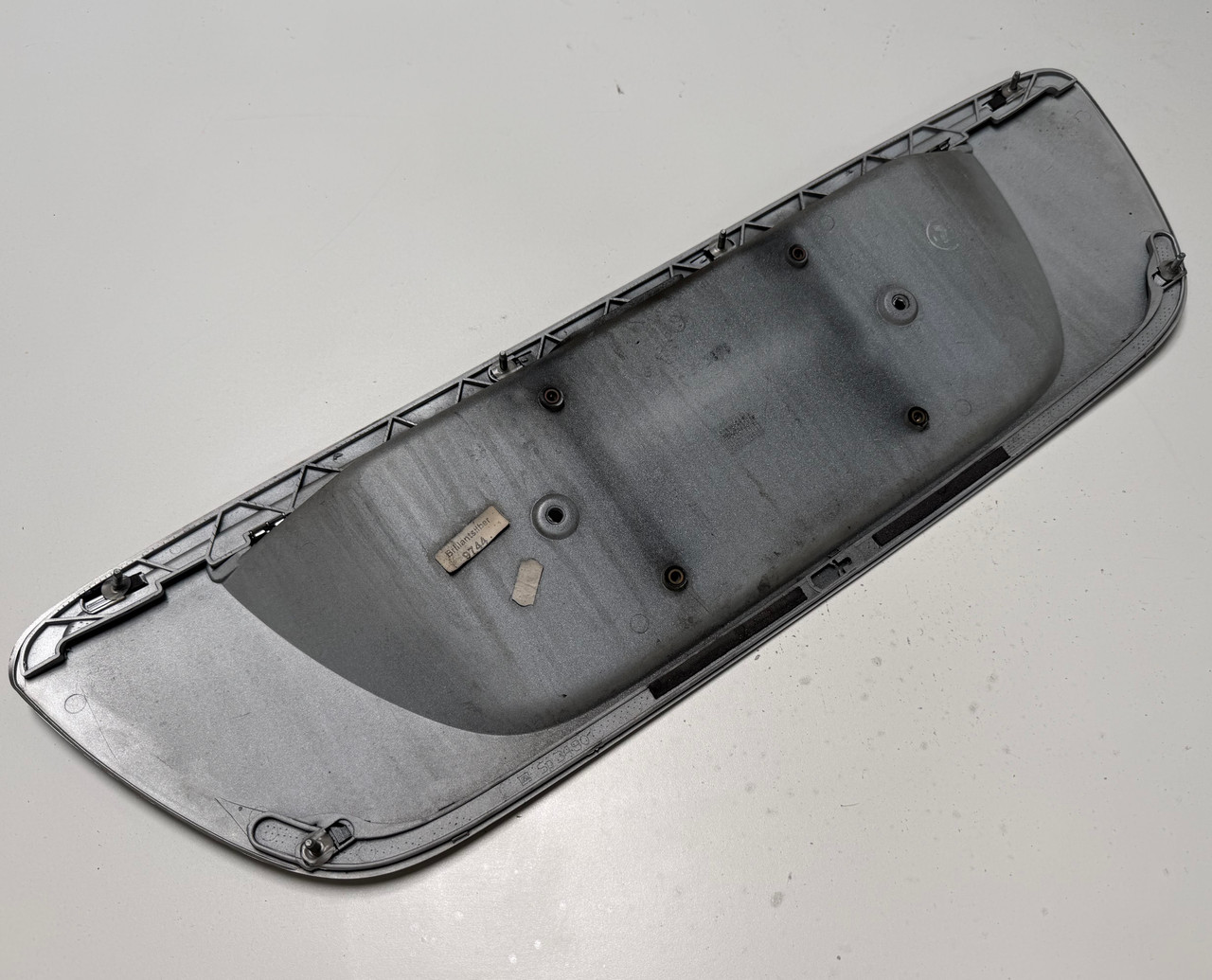 MERCEDES BENZ S500 S430 W220 TRUNK LID LICENSE PLATE PANEL