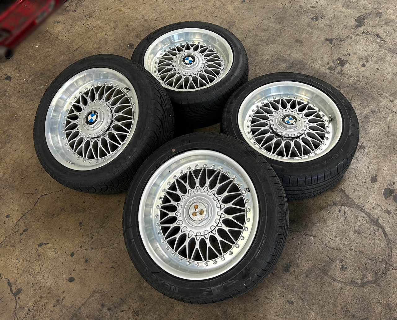 17" BBS STYLE 5 RC 090 2-PIECE RIMS BMW E39 5-SERIES 1093531