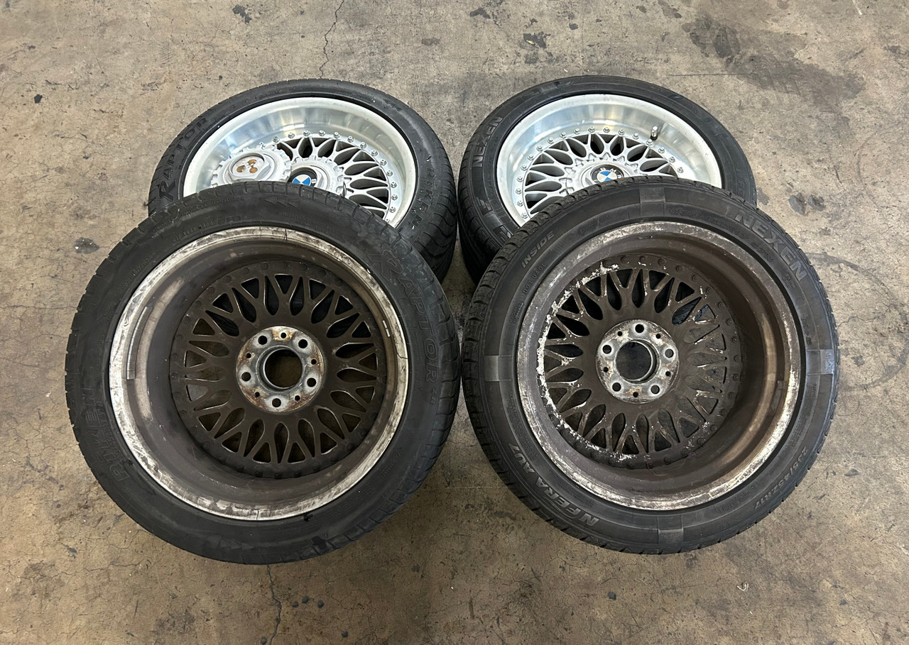 17" BBS STYLE 5 RC 090 2-PIECE RIMS BMW E39 5-SERIES 1093531