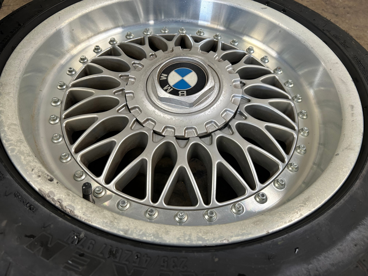 17" BBS STYLE 5 RC 090 2-PIECE RIMS BMW E39 5-SERIES 1093531