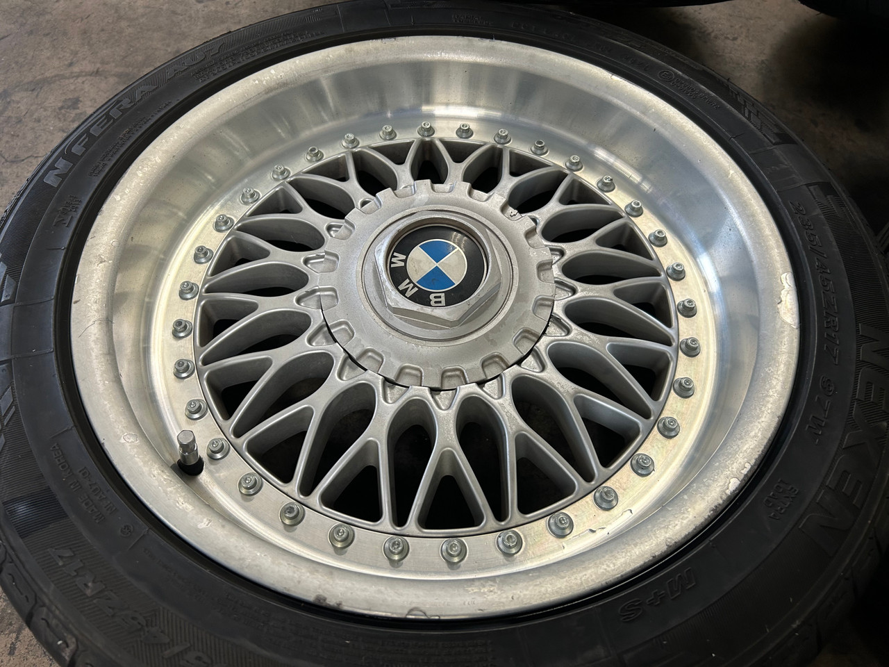 17" BBS STYLE 5 RC 090 2-PIECE RIMS BMW E39 5-SERIES 1093531