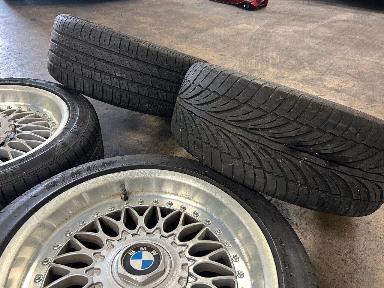 17" BBS STYLE 5 RC 090 2-PIECE RIMS BMW E39 5-SERIES 1093531