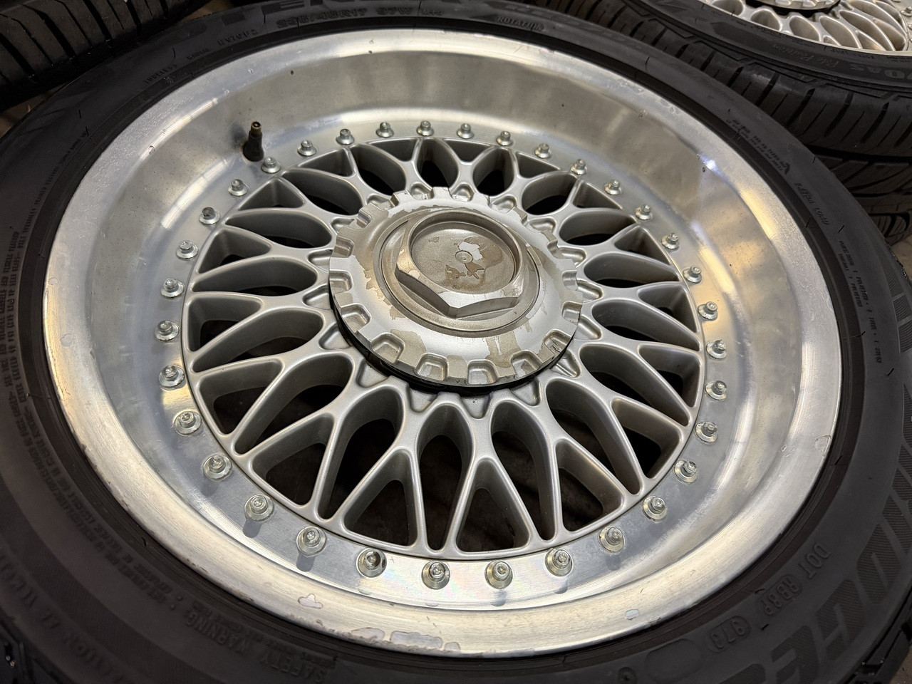 17" BBS STYLE 5 RC 090 2-PIECE RIMS BMW E39 5-SERIES 1093531