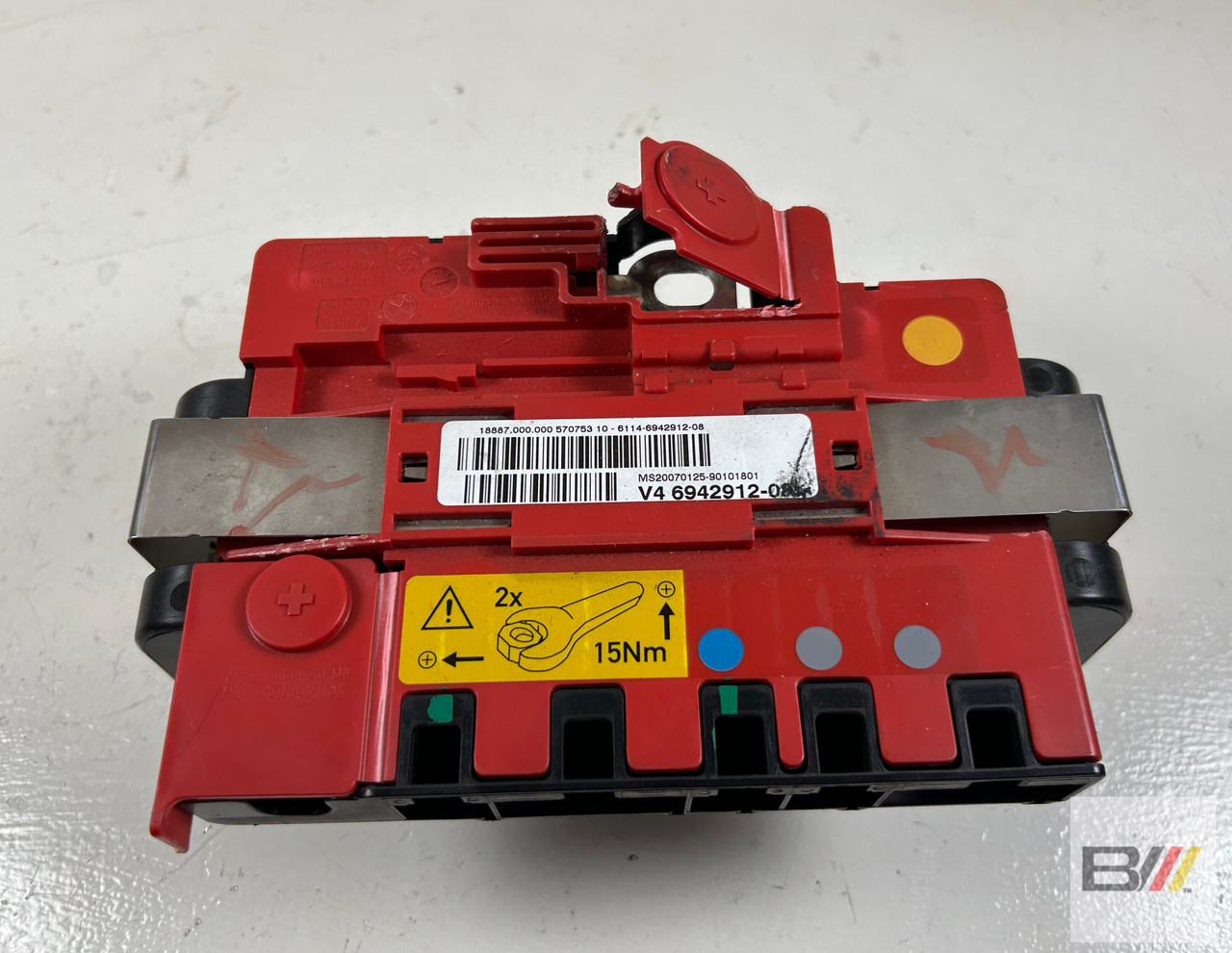 BMW E90 E92 3 Series Battery Power Distribution Box 6942912