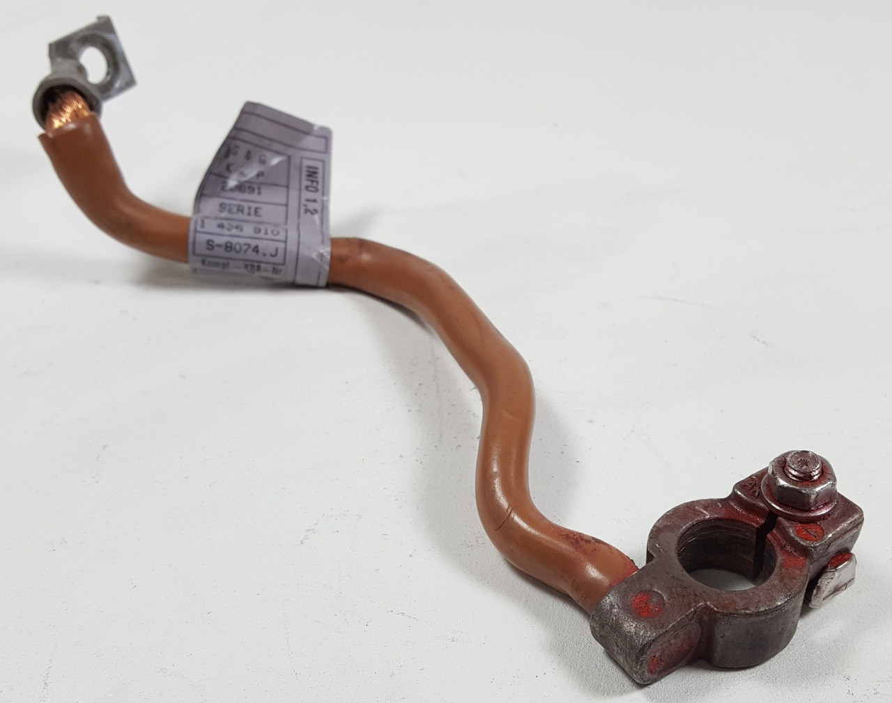 1999-03 BMW E39 540i 528i 530i NEGATIVE GROUND BATTERY CABLE 1436911