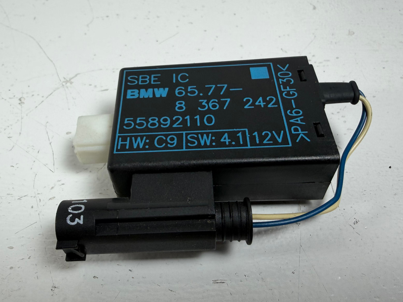 BMW E46 3' E39 5' PASSENGER FRONT SEAT OCCUPANCY SENSOR  8367242