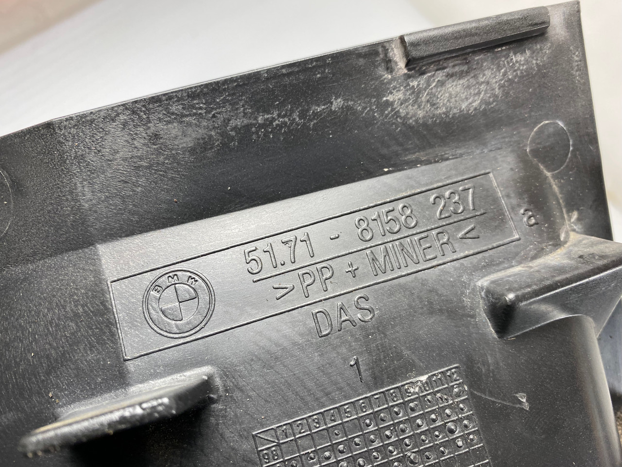 BMW E39 530i 528i 525i REAR ENGINE FIREWALL PANEL 8158237