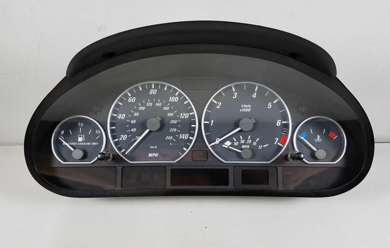 03 BMW E46 330ci 2dr Coupe Dash Cluster Speedometer 175k 4117726
