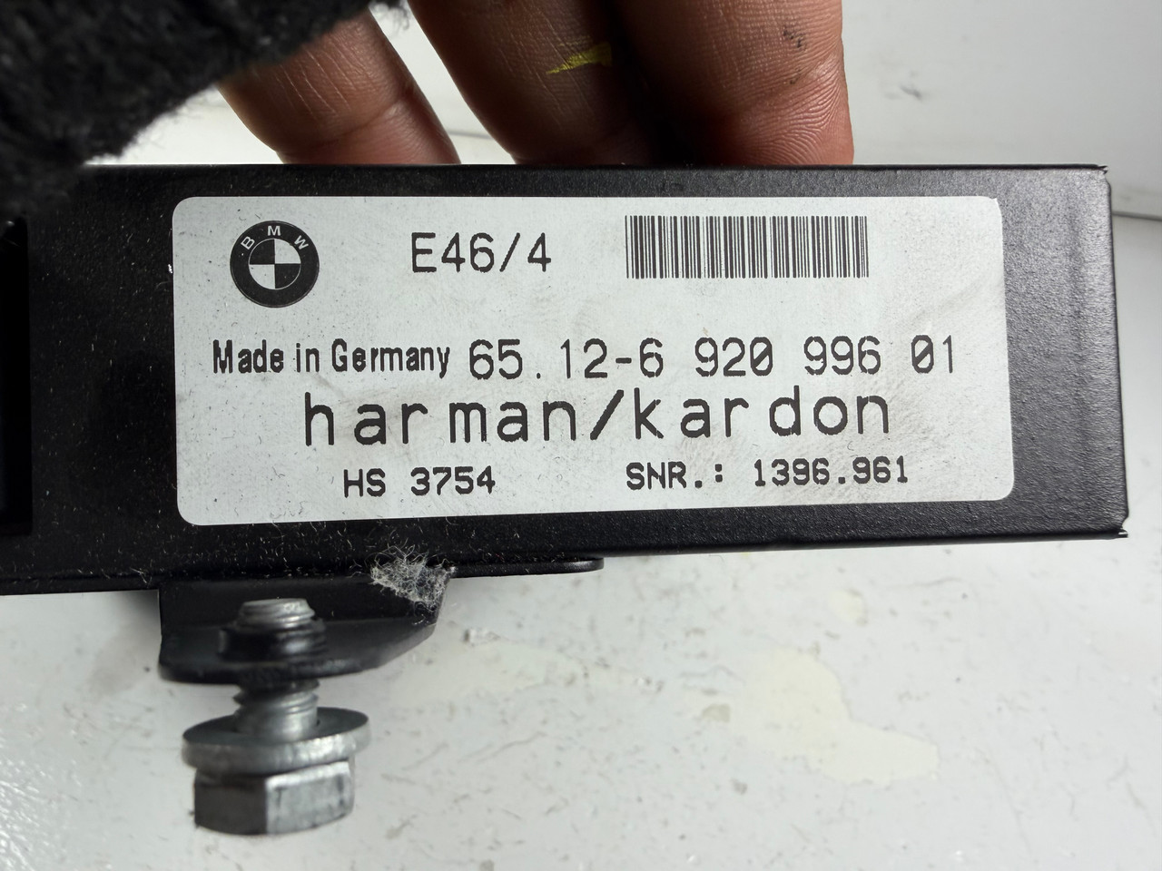 BMW E46 330i 325i Harman Kardon Audio Amplifier 6920996