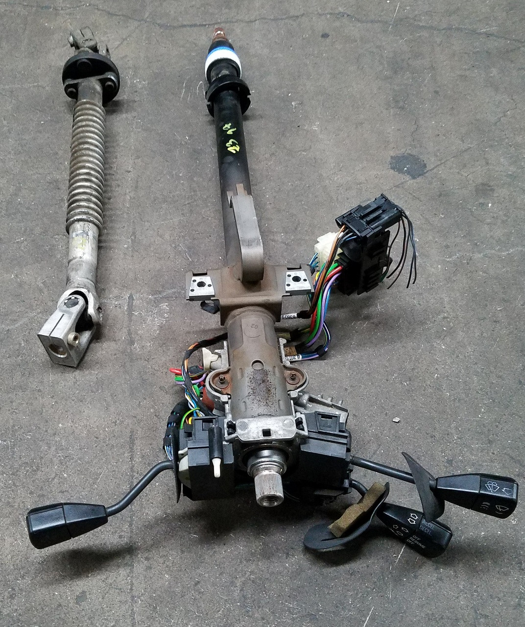 97 BMW Z3 2.8 M3 328 325 FIXED STEERING COLUMN W/ JOINT 1093963