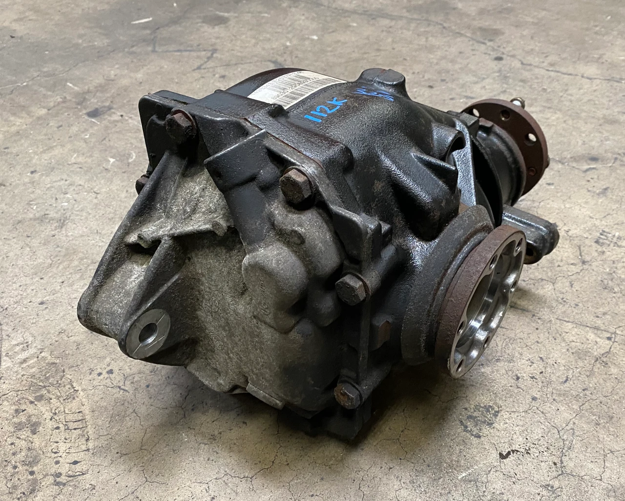 BMW E46 325 323 OPEN REAR DIFFERENTIAL AXLE CARRIER 3.46 GEAR 1428343