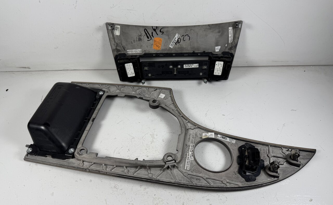 CENTER CONSOLE SHIFT WOOD PLATE BMW E90 335i 328i