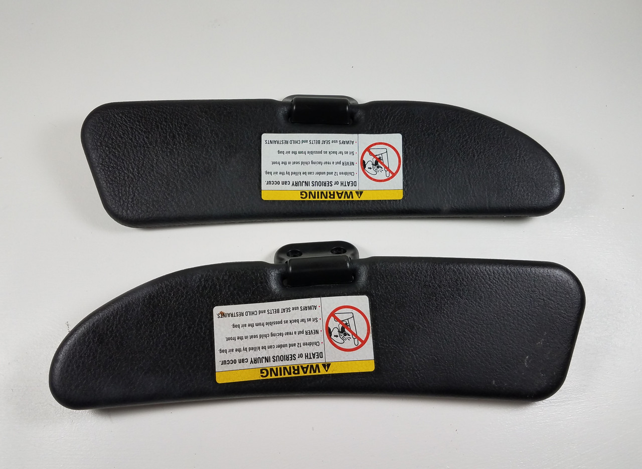 1996-01 BMW Z3 SUN VISORS BLACK SUNVISORS 8410185	