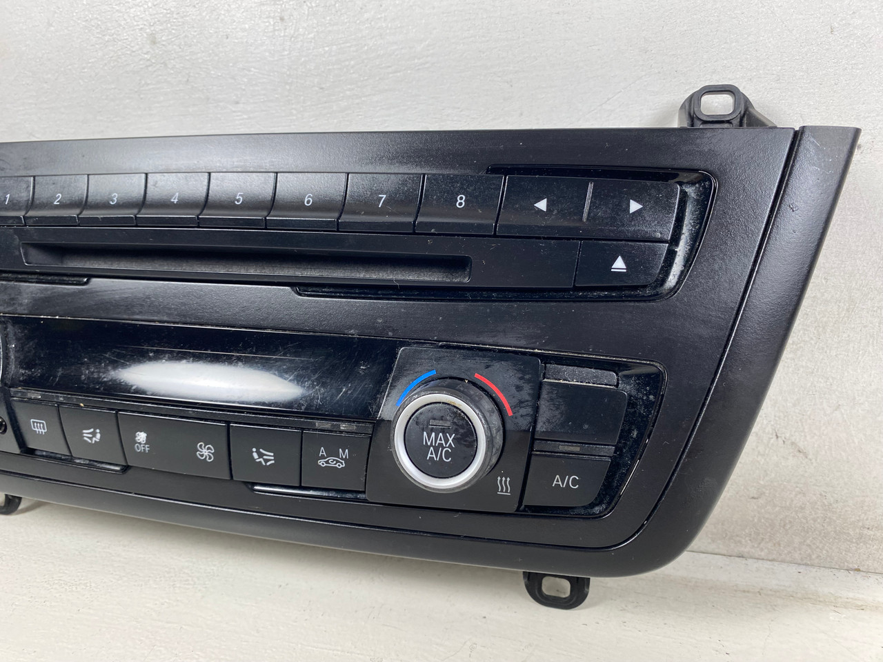 2012-16  BMW F30 F32 335i 328i RADIO MODE CLIMATE CONTROL FRONT PANEL 9261099