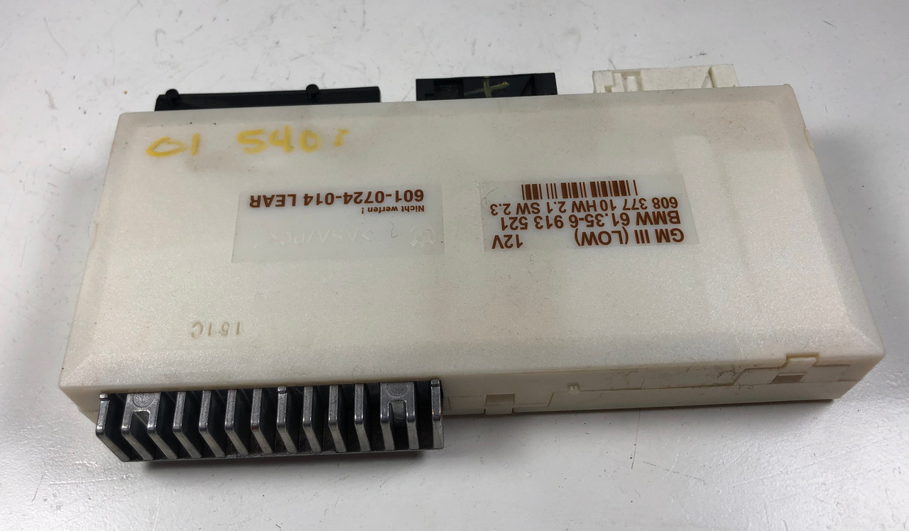2001-03 BMW E39 540i 530i 525i GM III Low General Module 6913521