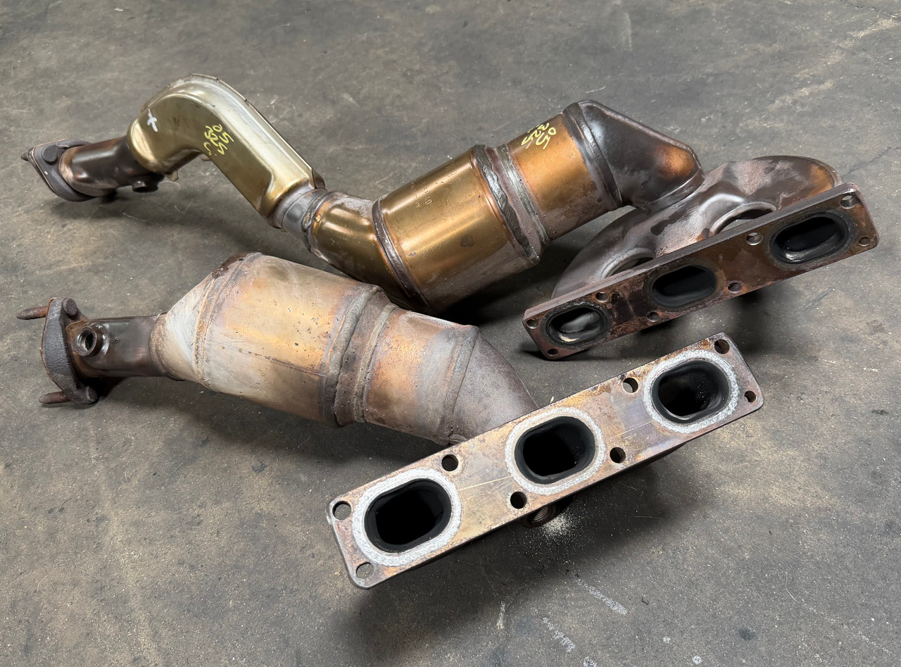 2001-05 BMW E46 325 330 M54 ENGINE EXHAUST MANIFOLD HEADERS 75218299