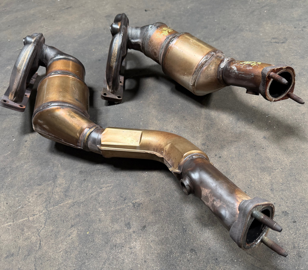 2001-05 BMW E46 325 330 M54 ENGINE EXHAUST MANIFOLD HEADERS 75218299