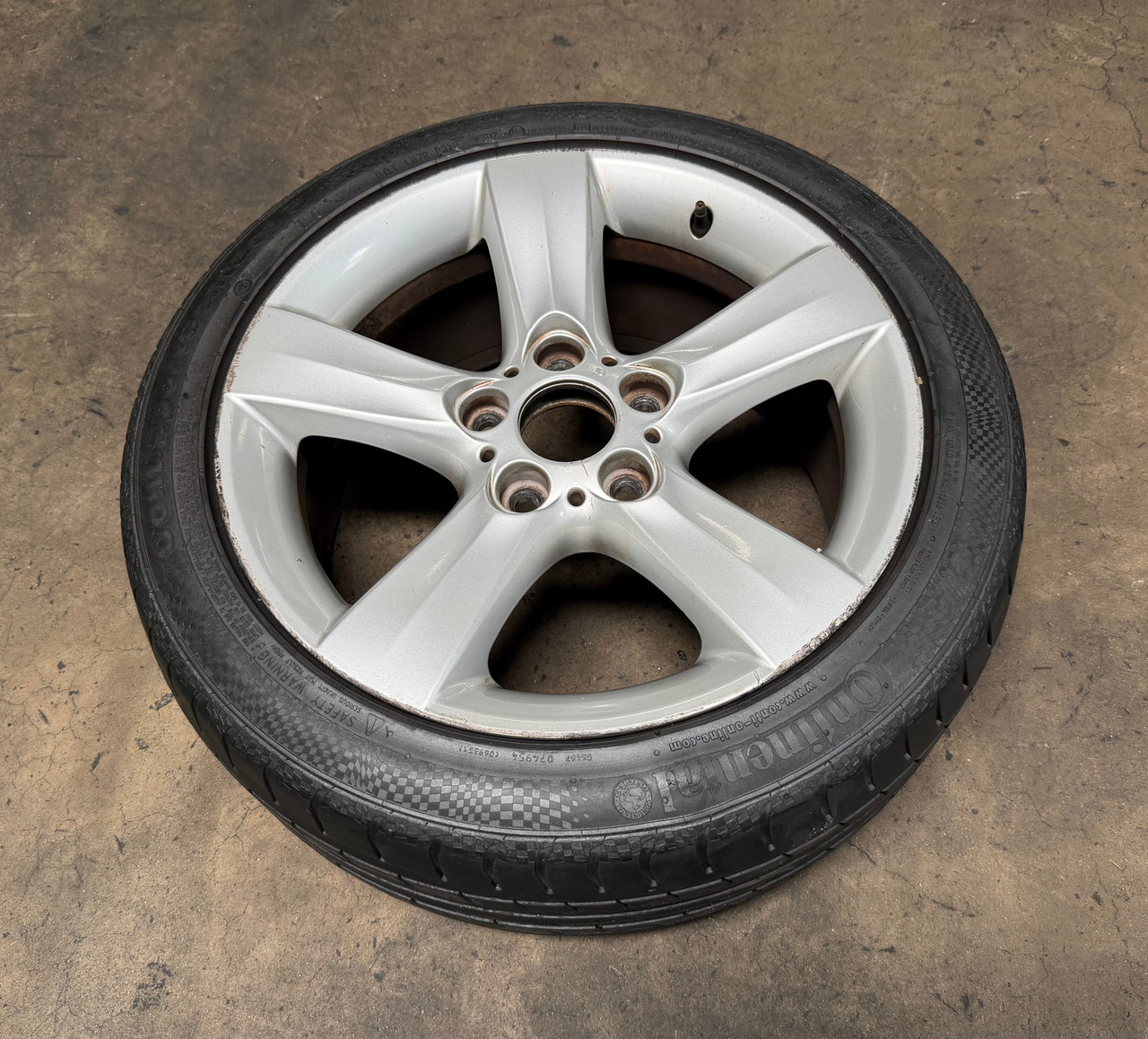 17 x 8 Full Size Spare Alloy Wheel Rim BMW e46 325 323 6758987