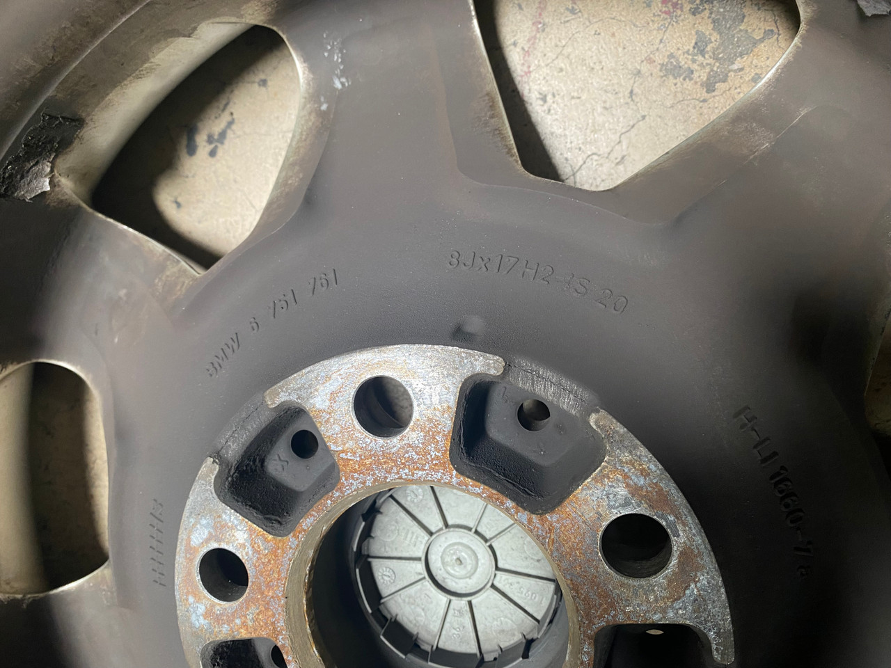 1996-03 BMW E39 5-Series 17" Full Size Spare Alloy Wheel Rim 6751761