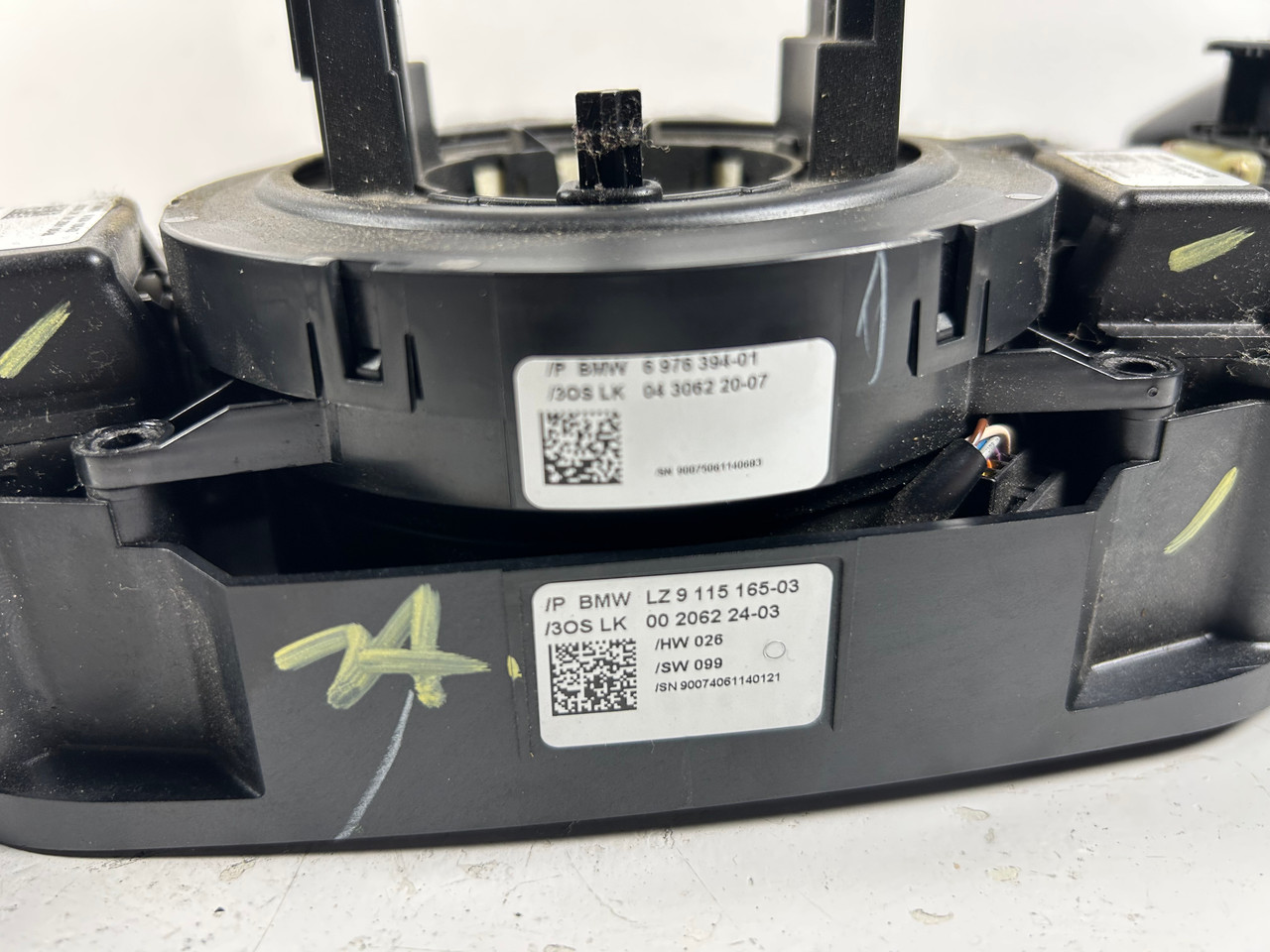 BMW E60 535i 530i 528i 525i STEERING COLUMN CLOCK SPRING ANGLE SENSOR 6976394