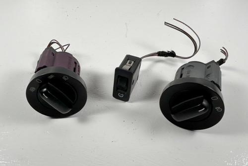 BMW E39 M5 540i 530i 525i HEADLIGHT FOG LAMP CONTROL KNOB 8363686