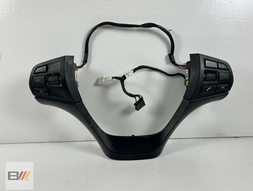 2012-16 BMW F30 328i 320i STEERING WHEEL TRIM CONTROL PANEL 62558408