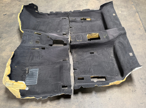 BMW e46 M3 330ci 325ci CONVERTIBLE BLACK FLOOR CARPET