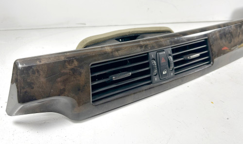 2004-07 BMW E60 530i 525i DASH WOOD TRIM HAZARD LOCK SWITCHES 6951044