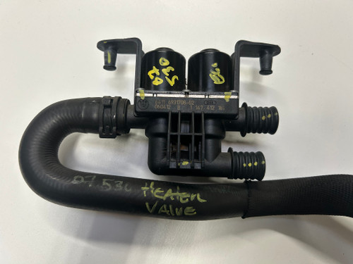 2004-10 BMW E60 530i 525i COOLANT HEATER CONTROL VALVE 6931708