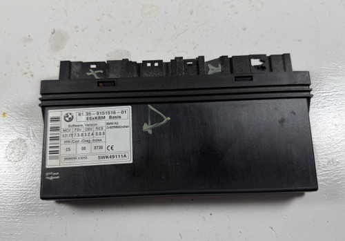 Body Control Module E6xKBM Basis BMW E60 550i 530i 525i 9151516