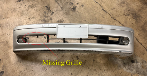 2001-03 BMW E39 540i 530i 525i FRONT BUMPER COVER TITANSILBER