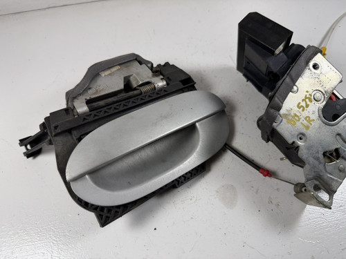 DRIVER REAR DOOR LOCK LATCH W HANDLE CARRIER BMW E39 M5 540i 530i 525i 528i