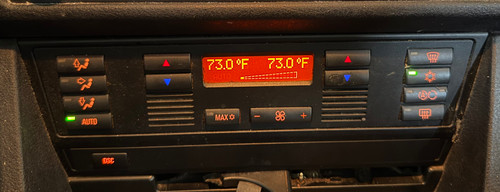 AC Heater Climate Control Module BMW E39 M5 540i 530i 525i 6916641