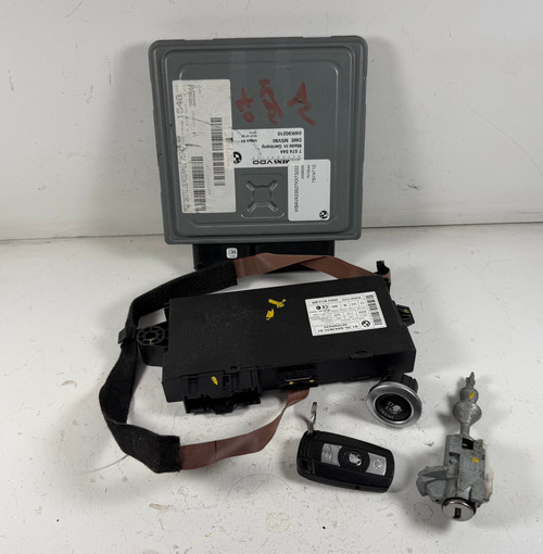 2007 BMW E90 E92 328i N52 ENGINE MSV80 DME ECU CAS 3 7574544