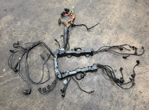 BMW E60 550i N62 ENGINE WIRE HARNESS LOOM