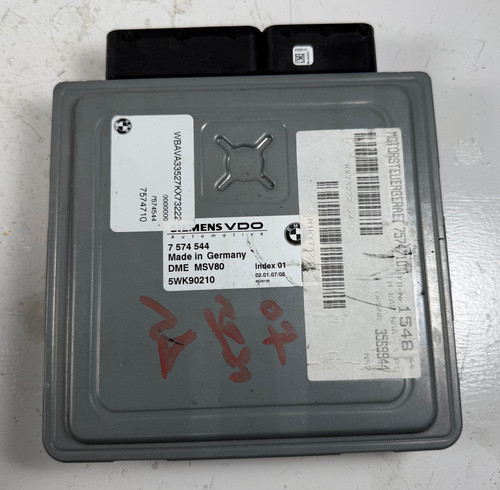 N52 ENGINE CONTROL MODULE DME BMW E90 E92 328i 7574544