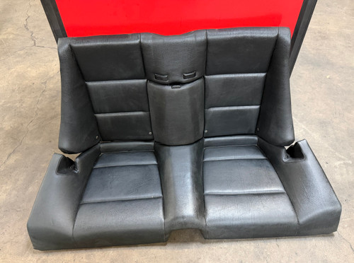 BMW E46 M3 330ci 325ci CONVERTIBLE REAR BLACK LEATHER SEATS 8255021