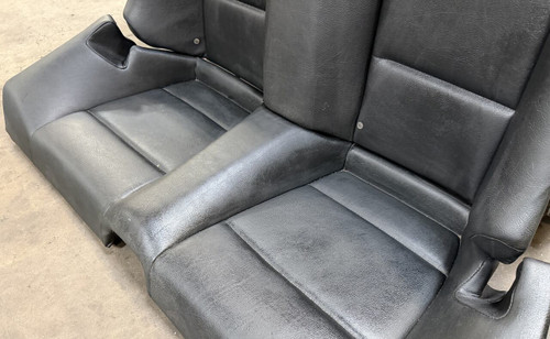 BMW E46 M3 330ci 325ci CONVERTIBLE REAR BLACK LEATHER SEATS 8255021