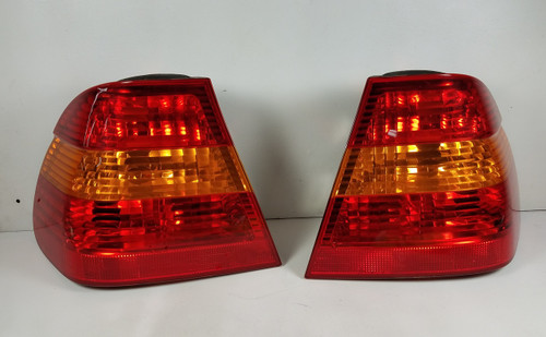 2002-05 BMW E46 330i 325i SEDAN PAIR BRAKE TAIL LIGHTS LAMPS 6946533