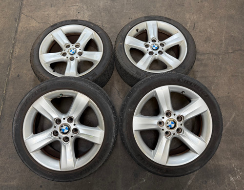 BMW e46 325i 323i 17 x 8 Alloy Wheels W/ Tires 6758987