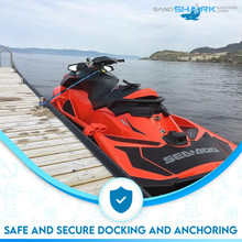 SandShark Premium 7'-14' Bungee Dock and Anchor Line