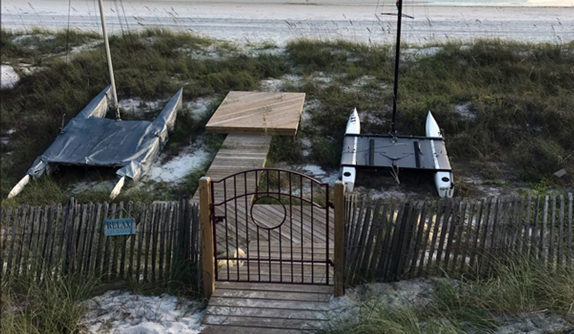 SandShark Boat or Pontoon Sand Anchor for the Beach or Sandbar