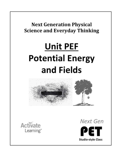 Next Gen PET - Unit PEF: Potential Energy and Fields (studio style)