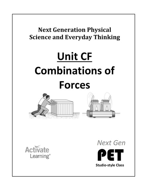Next Gen PET - Unit CF: Combinations of Forces (studio style)